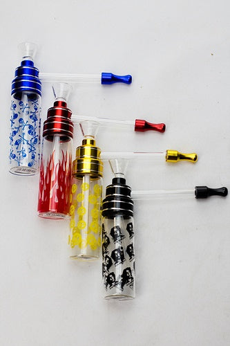 5" mini glass water pipe in display- - One Wholesale