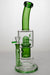 12" infyniti glass showerhead percolator glass bong-Green - One Wholesale