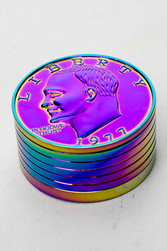 US One dollar metal grinder in display- - One Wholesale