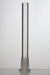 Glass open ended popper downstem-5 1/2 inches - One Wholesale