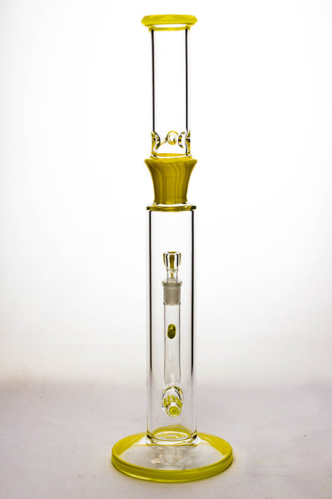 17"  Marble colours inline diffuser glass water bong- - One Wholesale