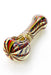 3.5" soft glass 5207 hand pipe- - One Wholesale