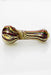 3.5" soft glass 5207 hand pipe- - One Wholesale