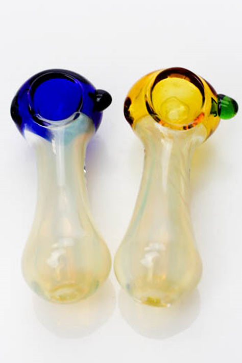 3.5" soft glass 5208 hand pipe- - One Wholesale