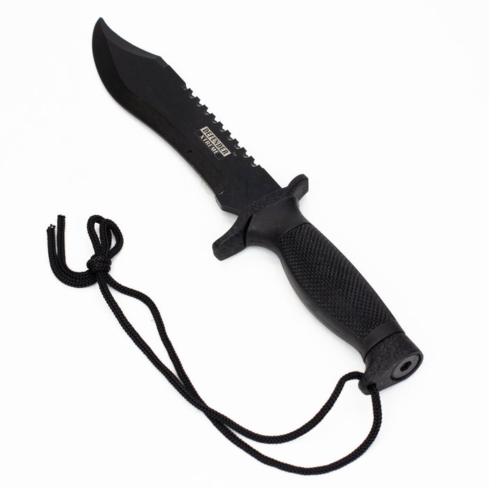 12" Heavy Duty Army hunting knife with ABS Sheath Knife