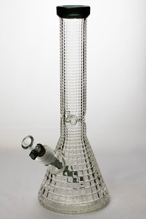 15" genie crystal shine glass water bong Glass Bong ONE