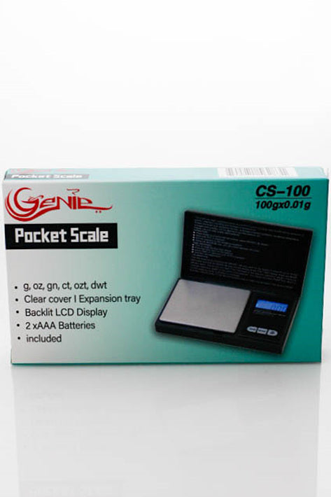 Genie  CS-100 pocket scale- - One Wholesale