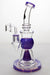 9" Cone shape diffuser rig-Purple - One Wholesale