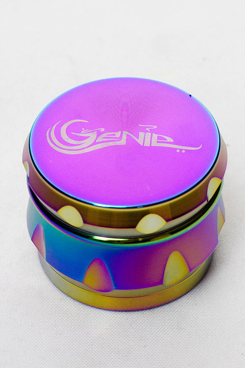 Genie 4 parts rainbow color herb grinder Regular Grinder ONE