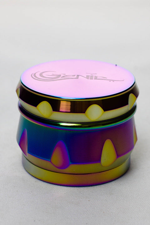 Genie 4 parts rainbow color herb grinder Regular Grinder ONE