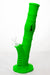 13" Genie Detachable silicone solid color straight bong-Green - One Wholesale