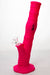 13" Genie Detachable silicone solid color straight bong-Pink - One Wholesale