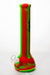 13" Genie mixed color Silicone detachable beaker water bong-RASTA - One Wholesale
