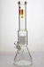 16" Infyniti 7 mm thickness single 8-arm glass water bong Beaker Bong ONE Clear