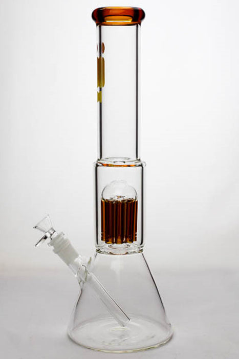 16" Infyniti 7 mm thickness single 8-arm glass water bong Beaker Bong ONE