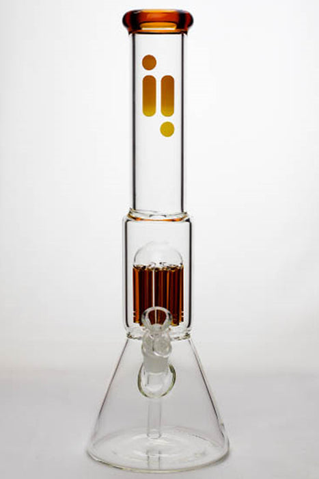 16" Infyniti 7 mm thickness single 8-arm glass water bong Beaker Bong ONE