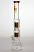 20" Infyniti 7 mm thickness Dual 8-arm glass water bong-Amber - One Wholesale
