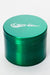 4 parts genie metal herb grinder-Green - One Wholesale