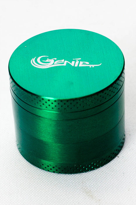 4 parts genie metal herb mini grinder-Green - One Wholesale