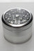 Aluminium 4 parts grinder with acrylic window- - One Wholesale