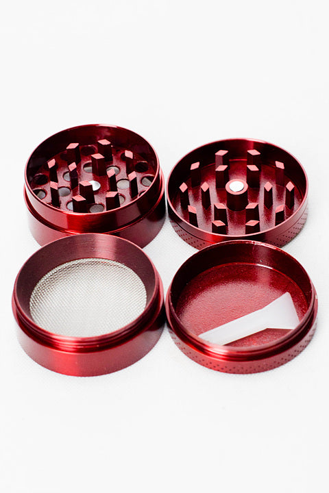 4 parts genie metal herb mini grinder- - One Wholesale