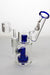 7 in. genie shower head difussed oil rig-Blue - One Wholesale