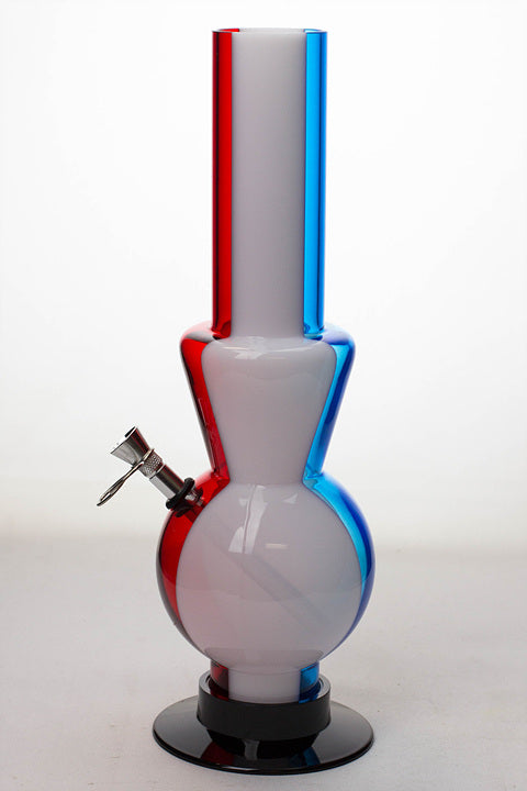 12 inches acrylic water pipe-FAK11D Acrylic Bong ONE
