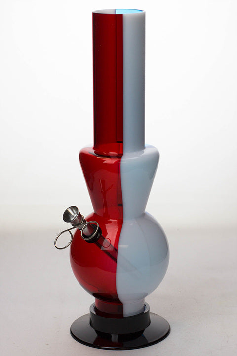 12 inches acrylic water pipe-FAK11D Acrylic Bong ONE
