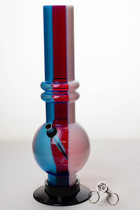 12 inches acrylic water pipe-FAK11C- - One Wholesale
