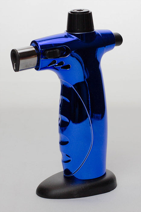 Adjustable Single Torch Lighter-HL5009-Blue - One Wholesale