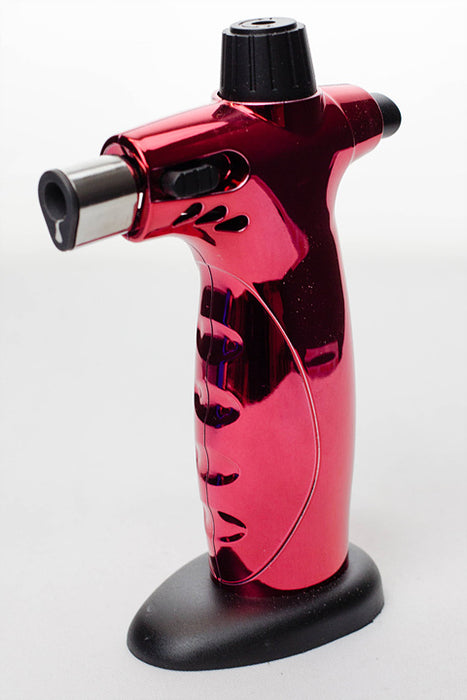 Adjustable Single Torch Lighter-HL5009-Red - One Wholesale