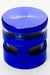 4 parts Genie side window large aluminium grinder-Blue - One Wholesale