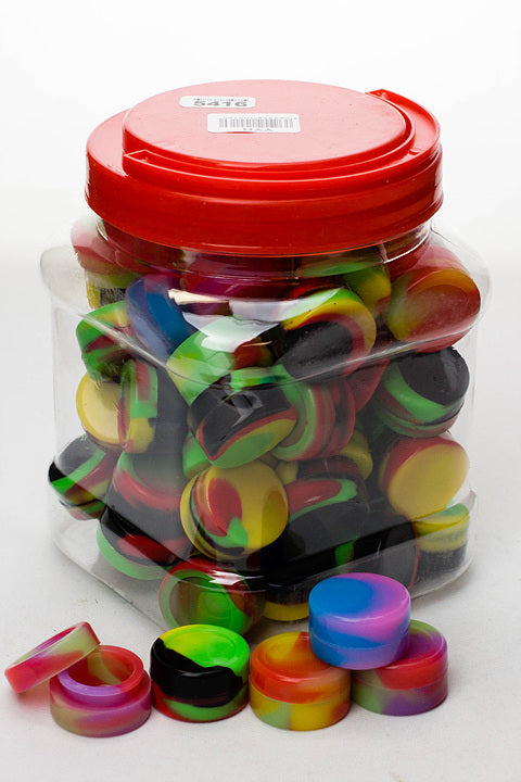 70 pcs - Non-stick silicone wax container Storage ONE