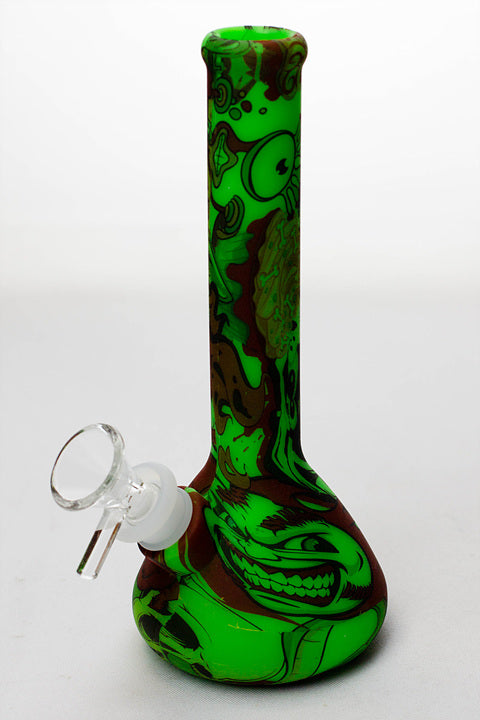 7.5" silicone tube mini water bong Resin · Silicone · Plastic Bong ONE