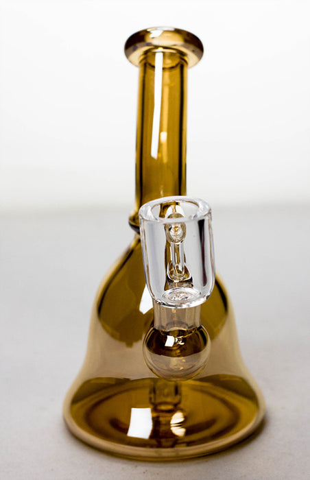 6" stem diffuser metallic rig with a banger- - One Wholesale