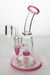 8" showerhead diffuser rig with a banger- - One Wholesale