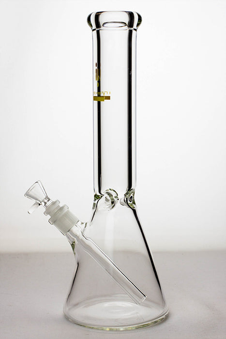 14" infyniti 9 mm beaker glass water bong- - One Wholesale