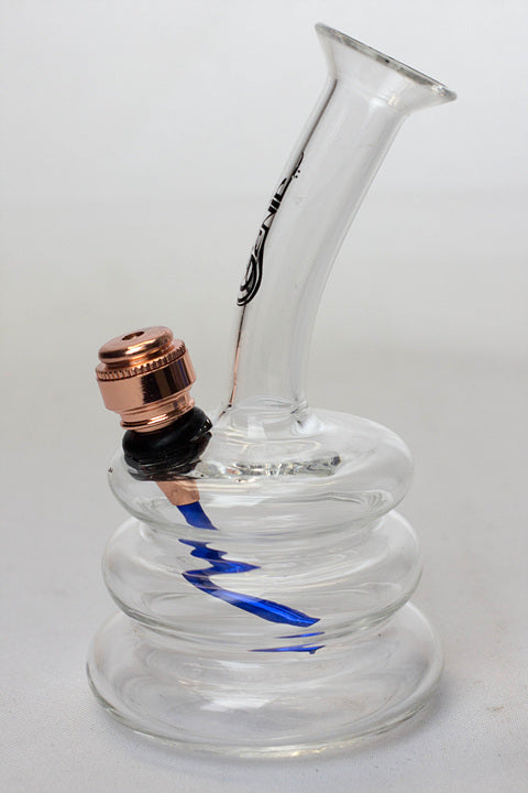 5.5" Genie Miniature glass water bong in a display- - One Wholesale