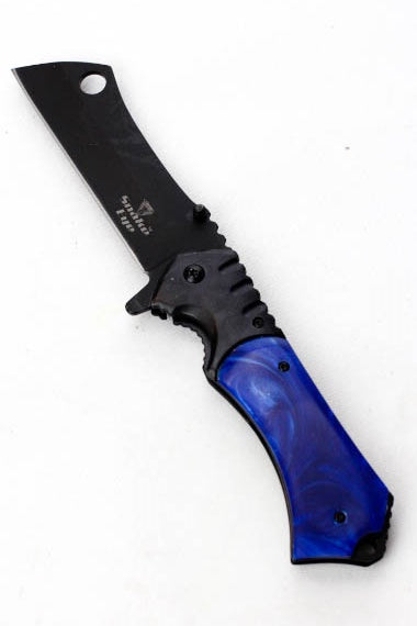 Snake Eye outdoor rescue hunting knife SE0509-Blue - One Wholesale