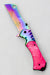Snake Eye outdoor rescue hunting knife SE0509-Pink - One Wholesale
