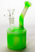 7" Detachable silicone bubbler Silicone Bong ONE Light Green