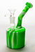 7" Detachable silicone bubbler Silicone Bong ONE Green