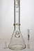 24" Genie 9 mm color accented beaker water bong- - One Wholesale