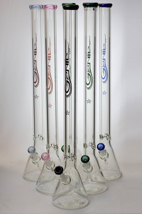 Genie | 30" 9mm glass beaker water bong Glass Bong ONE