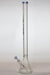 30" Genie 9 mm color accented beaker water bong- - One Wholesale