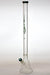 30" Genie 9 mm color accented beaker water bong-Teal - One Wholesale
