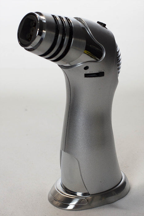 Adjustable 5-Jets Torch Lighter 976-Silver - One Wholesale