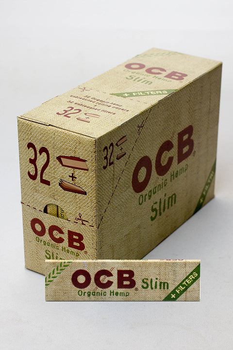 OCB Organic Hemp range-King size+Filter - One Wholesale