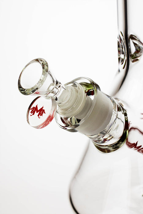 16" MGM glass 7 mm beaker glass water bong- - One Wholesale