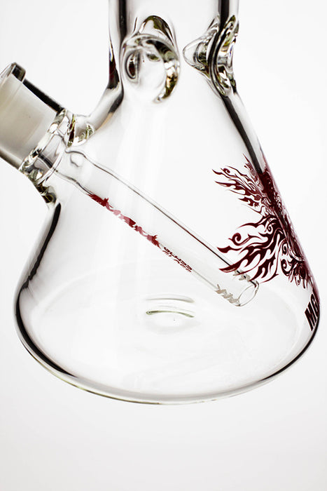 16" MGM glass 7 mm beaker glass water bong- - One Wholesale